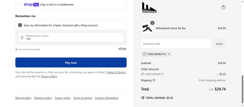 Squat Wedgiez Coupon Code - 15% Off on Fitness Equipment